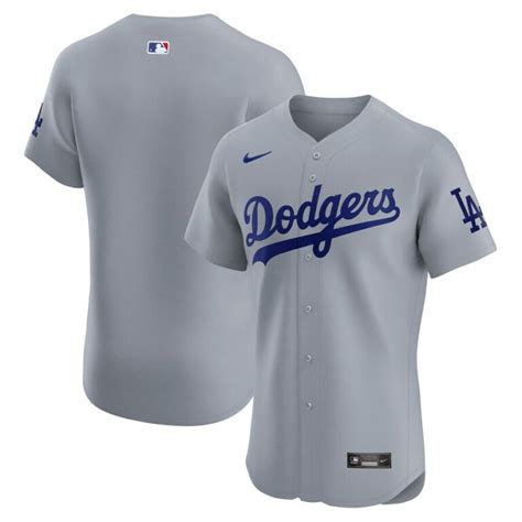 los angeles dodgers nike alternate replica team jersey - gray|Official Los Angeles Dodgers Nike Jerseys, Dodgers Nike .